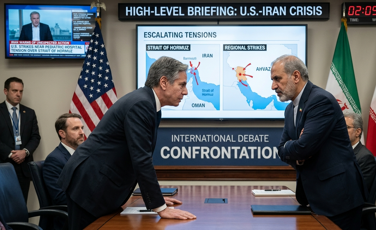 Tensions Escalate: Iran Warns U.S. of "Unexpected Surprises" Following Strike Near Pediatric Hospital