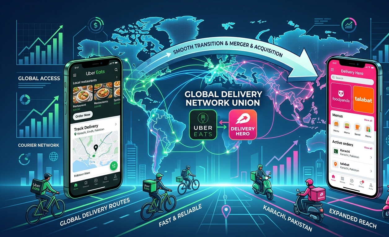 Uber to Acquire Delivery Hero in Landmark $14.8 Billion Deal